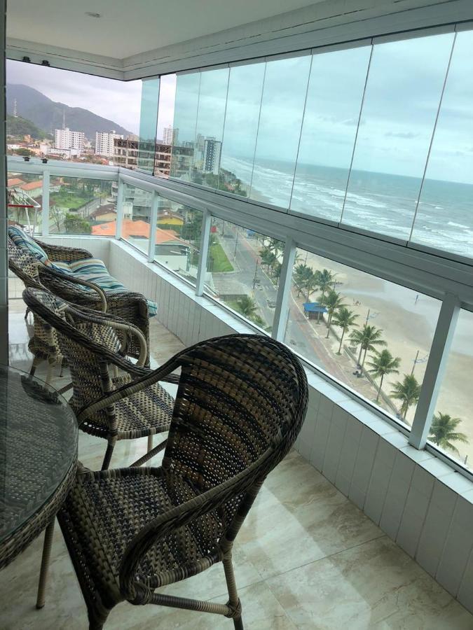 Mongagua Com Vista Para O Mar Pe Na Areia Екстер'єр фото