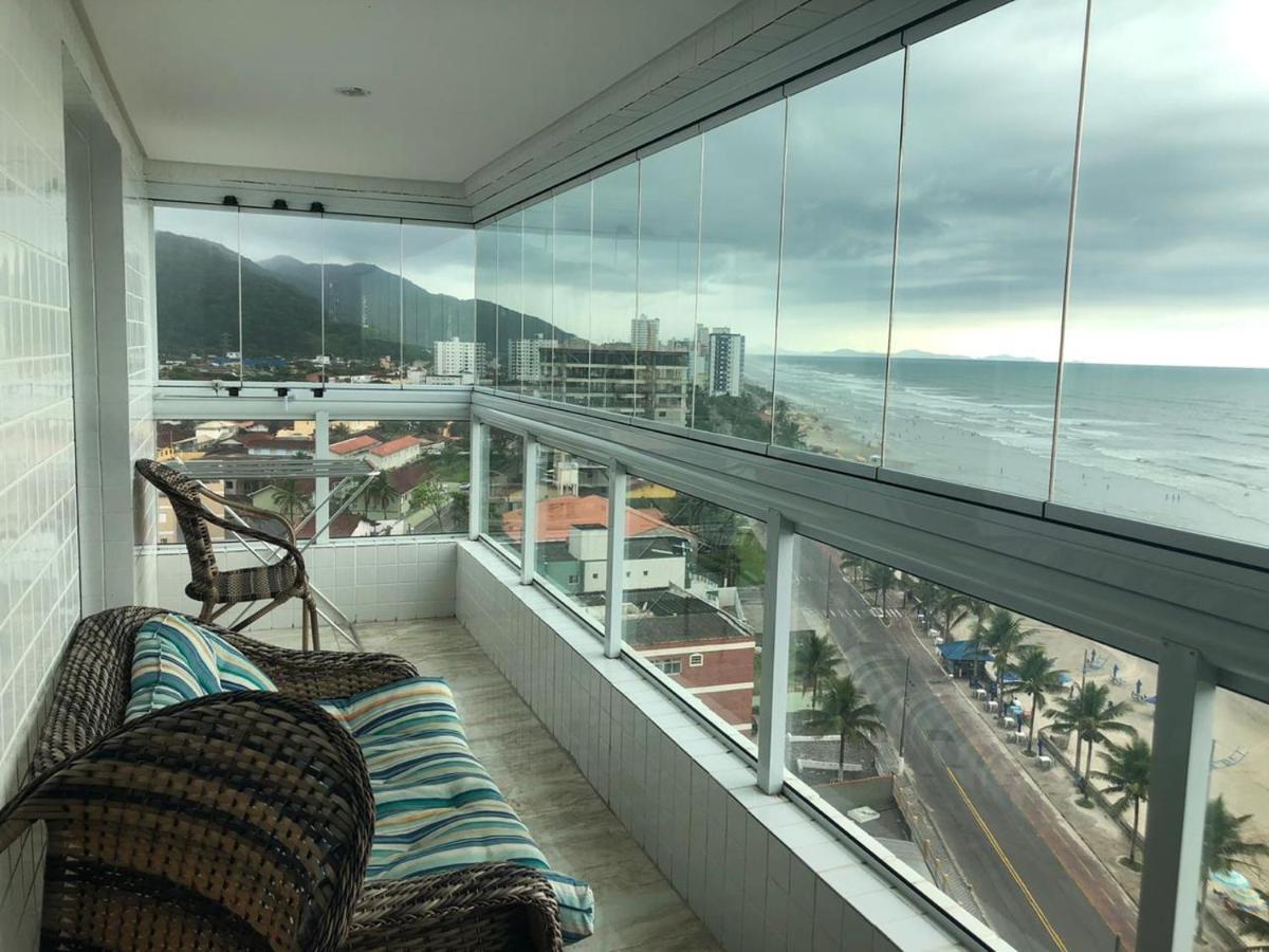 Mongagua Com Vista Para O Mar Pe Na Areia Екстер'єр фото