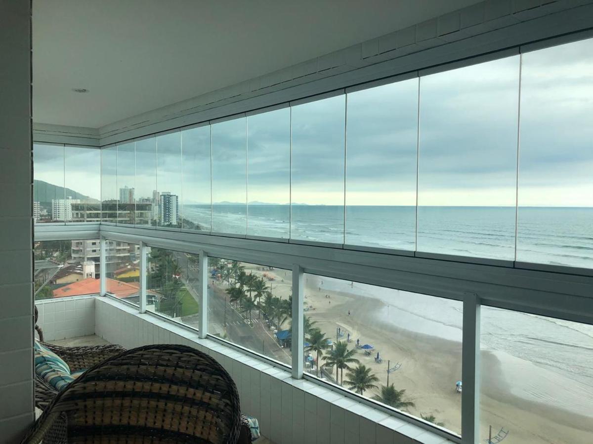 Mongagua Com Vista Para O Mar Pe Na Areia Екстер'єр фото