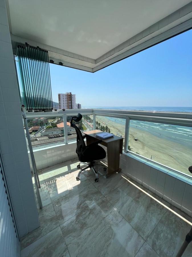 Mongagua Com Vista Para O Mar Pe Na Areia Екстер'єр фото