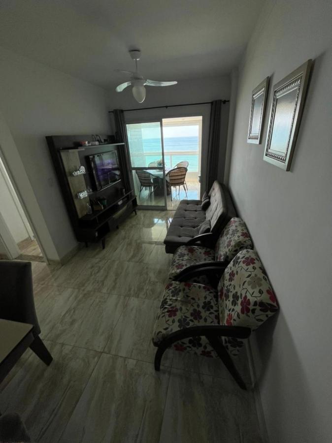 Mongagua Com Vista Para O Mar Pe Na Areia Екстер'єр фото